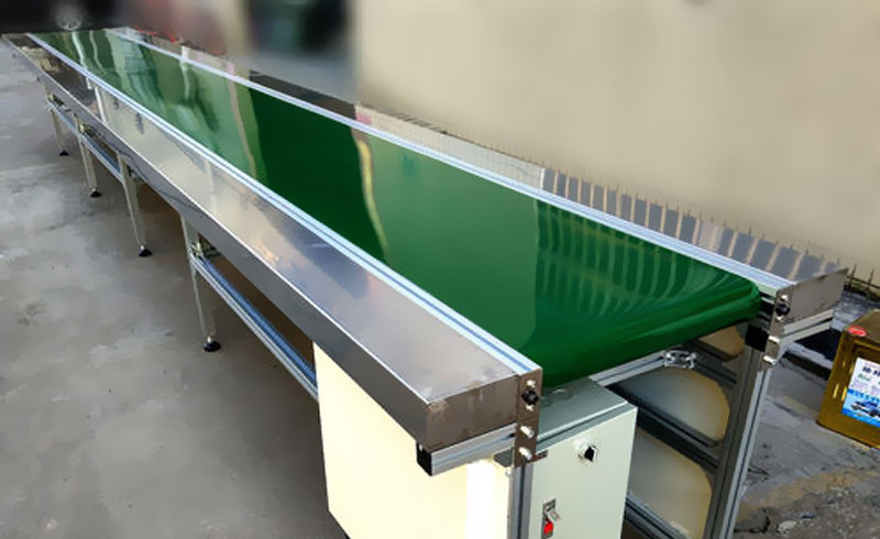 快递公司定做的轻型皮带输送机